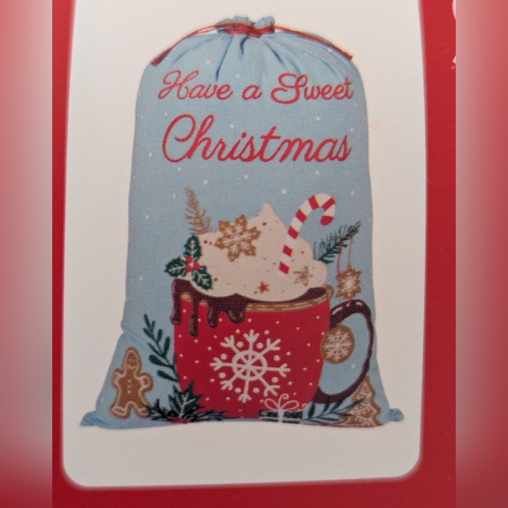 Christmas Holiday Cocoa Santa Sack